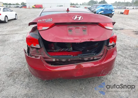 2013 Hyundai Elantra Gls z USA, uszkodzony, nr VIN 5NPDH4AE0DH431636